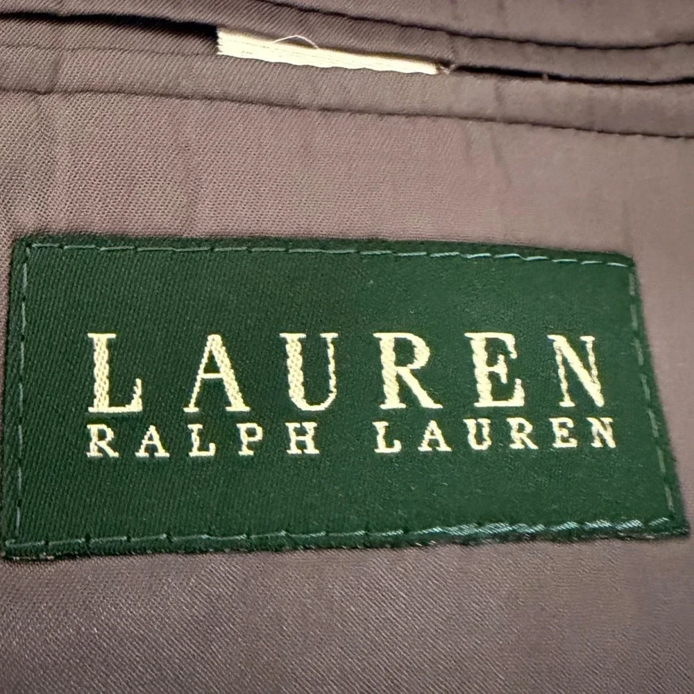 Lauren Ralph Lauren Men's Size 46XL Gray 100% Wool‎ Blazer Sport Coat